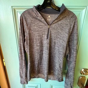 Gray Active Quarter Zip Old Navy